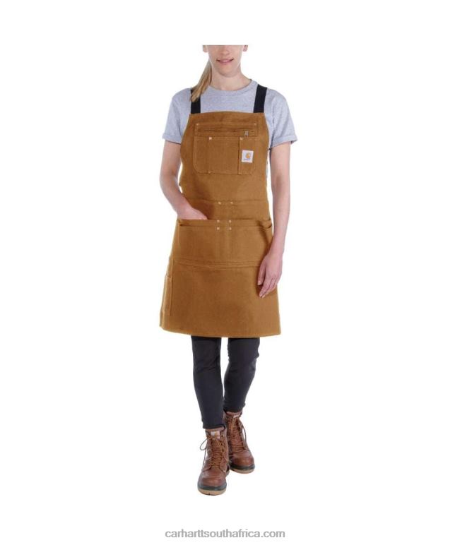 Men Black 6D80X12 Carhartt Firm Duck Apron