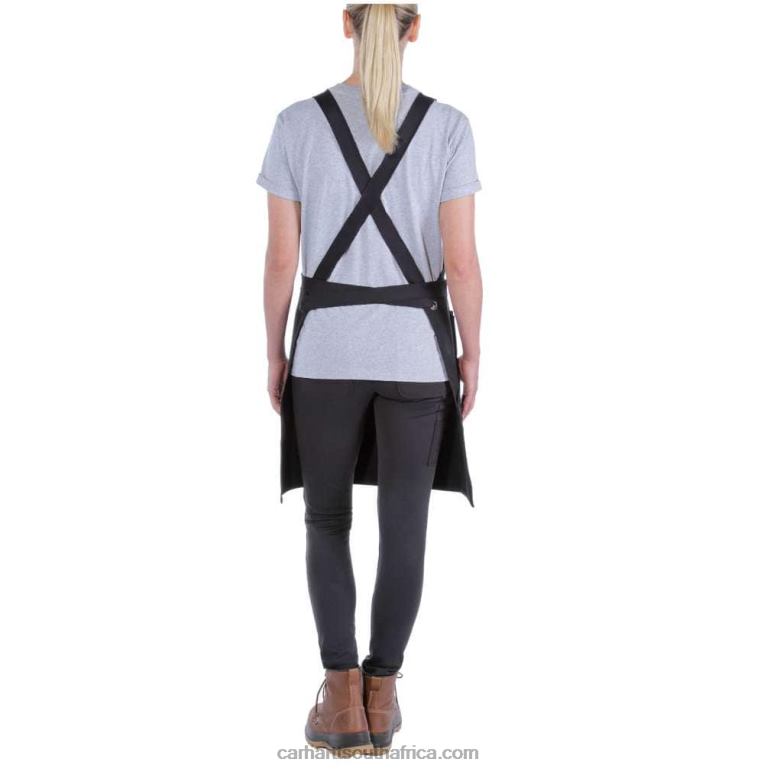 Men Black 6D80X12 Carhartt Firm Duck Apron