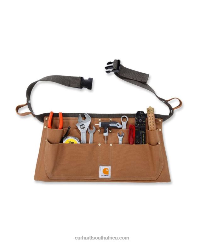 Men Black 6D80X181 Carhartt Firm Duck Waist Apron