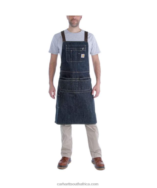 Men Dark Blue Ridge 6D80X153 Carhartt Denim Apron
