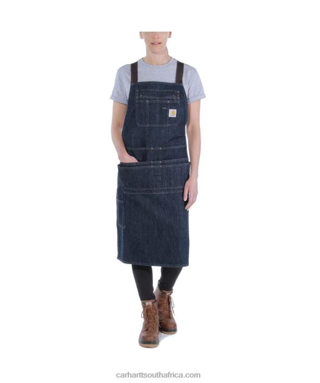 Men Dark Blue Ridge 6D80X153 Carhartt Denim Apron