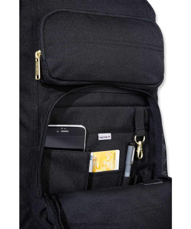 Men Black 6D80X1 Carhartt 27L Single-Compartment Backpack