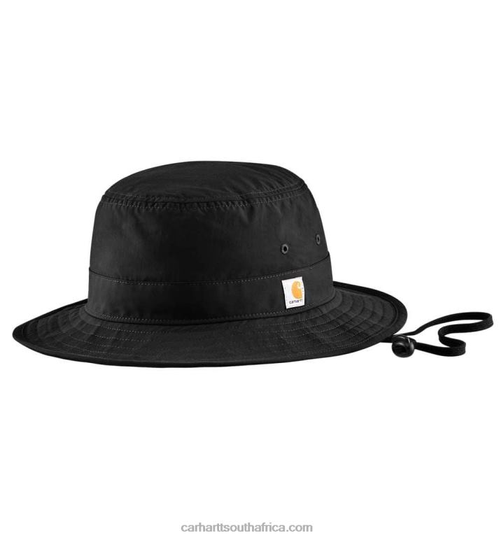 Men Black 6D80X84 Carhartt Rain Defender Lightweight Bucket Hat