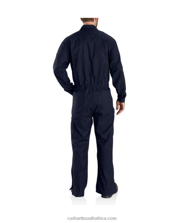 Men Dark Khaki 6D80X79 Carhartt Rugged Flex Canvas Coverall