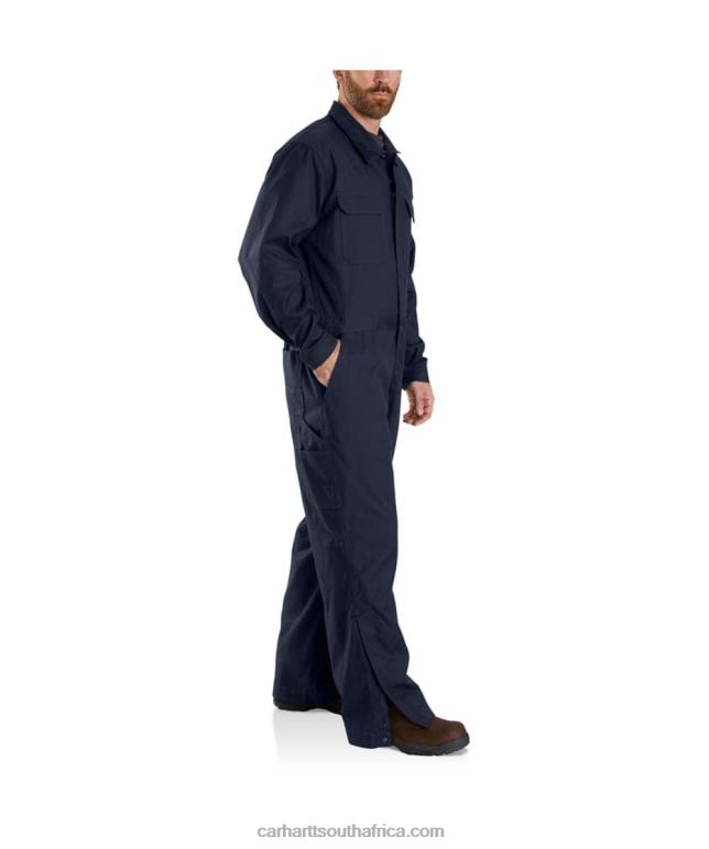 Men Dark Khaki 6D80X79 Carhartt Rugged Flex Canvas Coverall