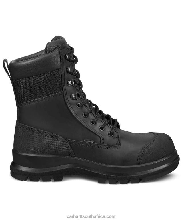 Men Black 6D80X162 Carhartt Detroit Rugged Flex Waterproof S3 8 Inch Safety Boot