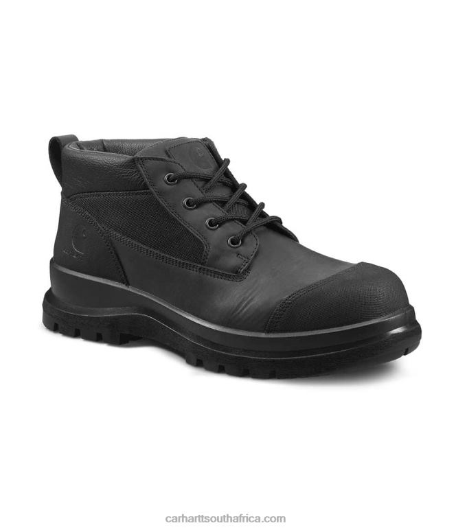 Men Black 6D80X164 Carhartt Detroit Rugged Flex S3 Chukka Safety Boot