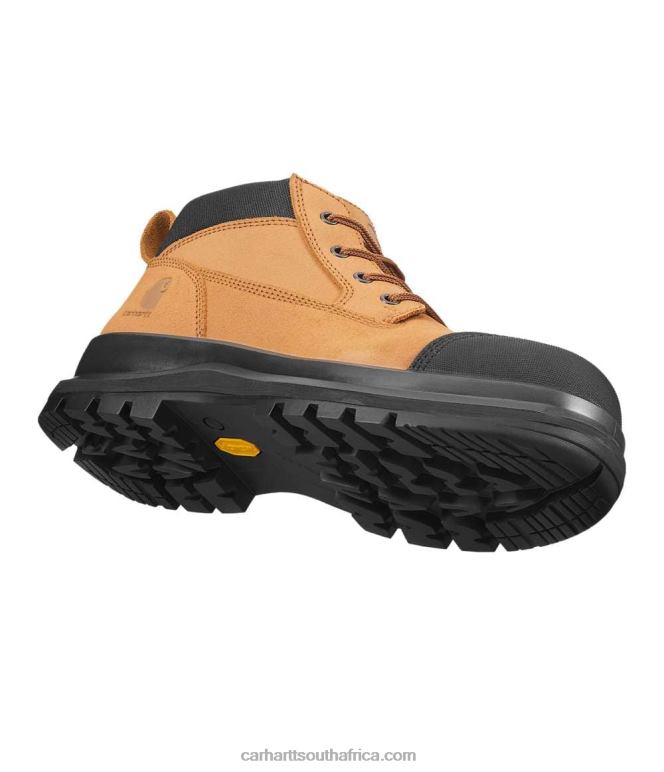 Men Black 6D80X164 Carhartt Detroit Rugged Flex S3 Chukka Safety Boot