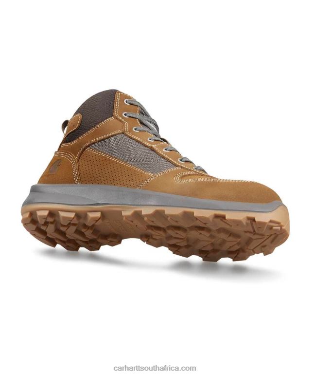 Men Black 6D80X165 Carhartt Michigan Rugged Flex S1P Midcut Safety Boot