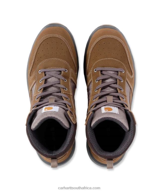 Men Black 6D80X165 Carhartt Michigan Rugged Flex S1P Midcut Safety Boot