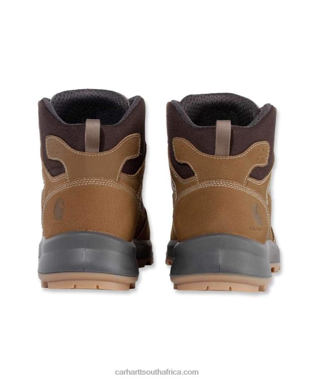 Men Black 6D80X165 Carhartt Michigan Rugged Flex S1P Midcut Safety Boot