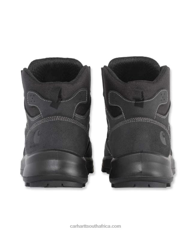 Men Black 6D80X165 Carhartt Michigan Rugged Flex S1P Midcut Safety Boot