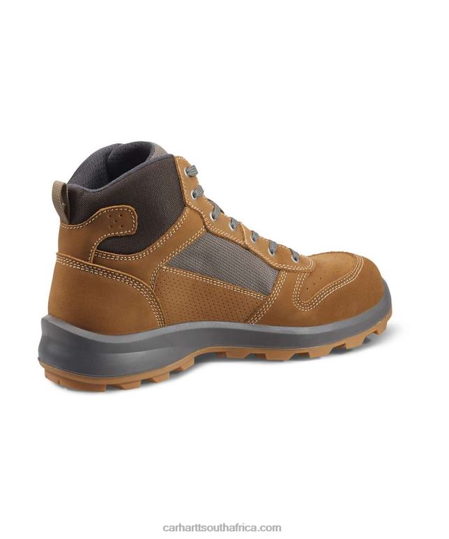 Men Black 6D80X165 Carhartt Michigan Rugged Flex S1P Midcut Safety Boot