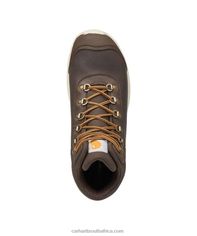 Men Dark Brown 6D80X154 Carhartt Wylie Rugged Flex Waterproof S3 Safety Boot