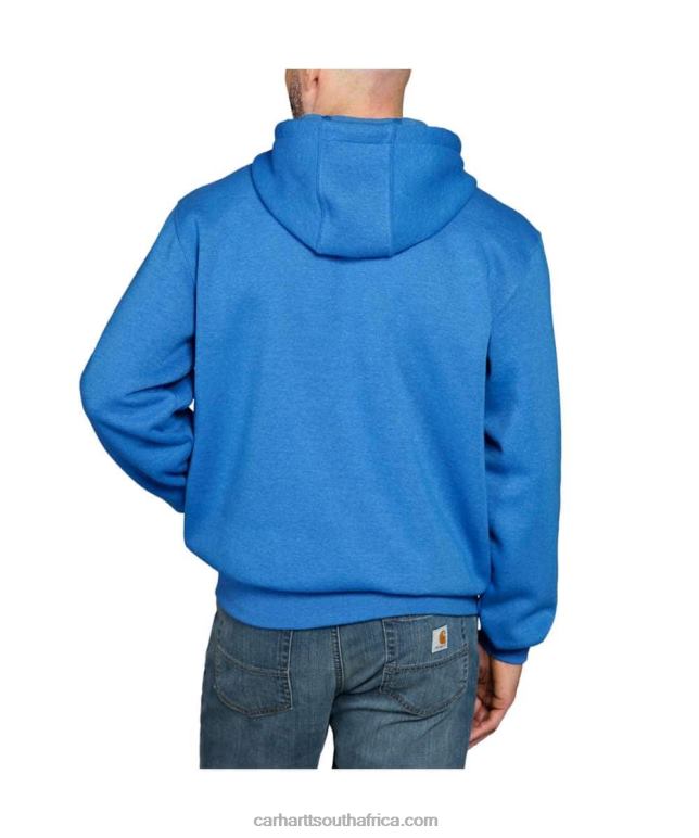 Men Black 6D80X40 Carhartt Loose Fit Midweight Logo Graphic Sweatshirt