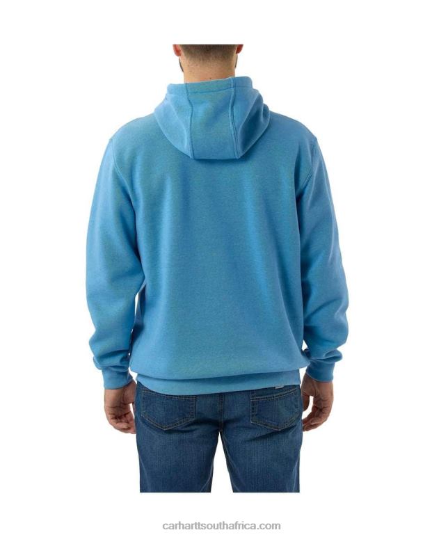 Men Black 6D80X40 Carhartt Loose Fit Midweight Logo Graphic Sweatshirt