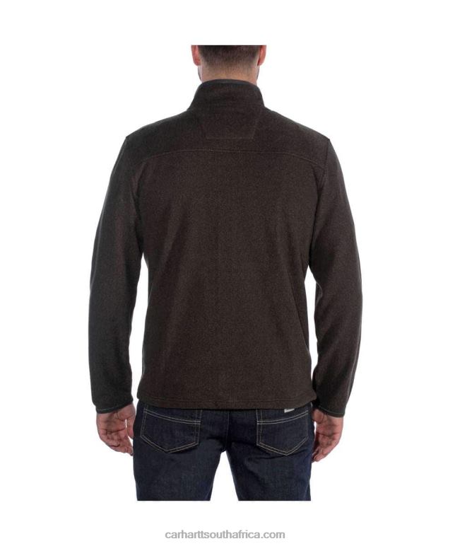 Men Tarmac Heather 6D80X51 Carhartt Dalton Full Zip Fleece