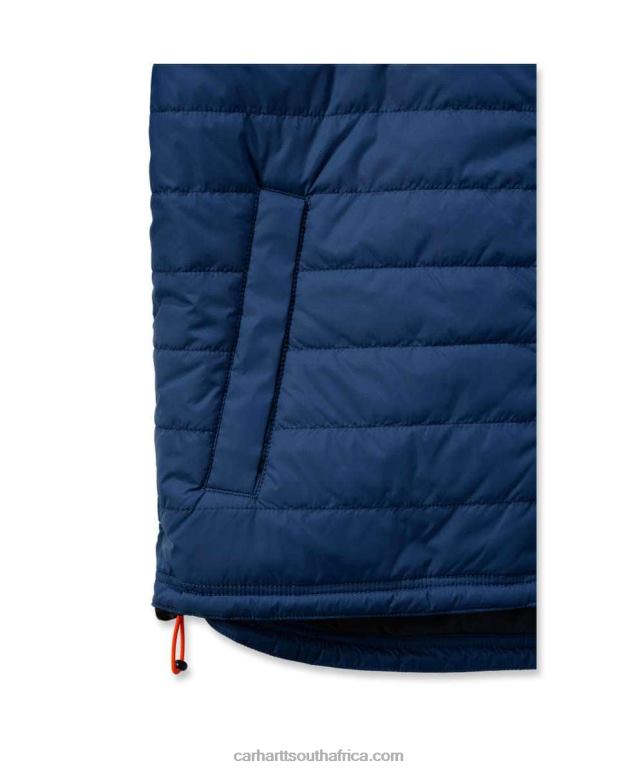 Men Black 6D80X22 Carhartt Rain Defender Relaxed Fit Lightweight Insulated Jacket