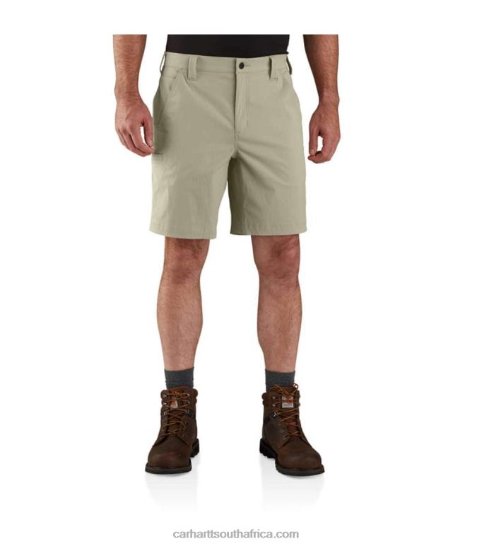 Men Basil 6D80X144 Carhartt Force Relaxed Fit Lightweight Ripstop Work Short