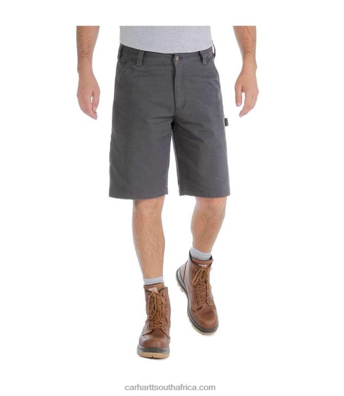 Men Shadow 6D80X152 Carhartt Rugged Flex Relaxed Fit Canvas Utility Work Short