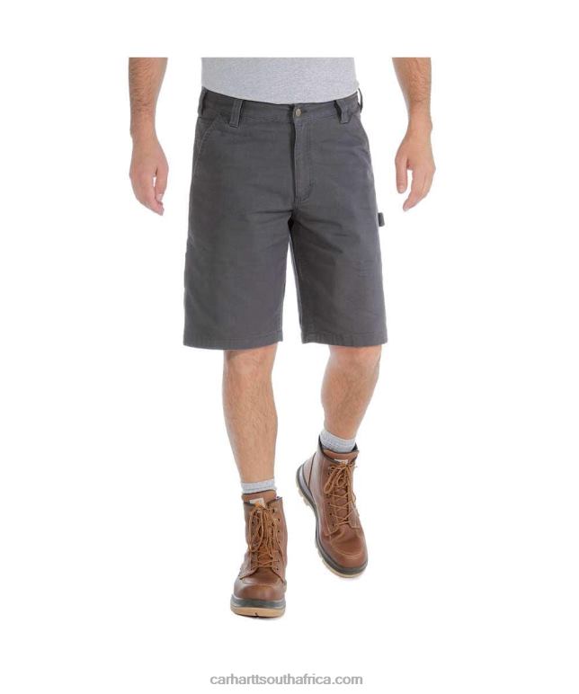 Men Shadow 6D80X152 Carhartt Rugged Flex Relaxed Fit Canvas Utility Work Short