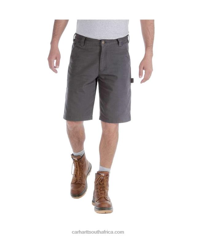 Men Shadow 6D80X152 Carhartt Rugged Flex Relaxed Fit Canvas Utility Work Short