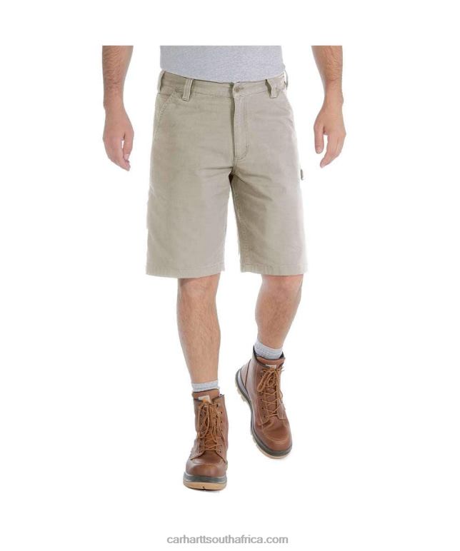 Men Shadow 6D80X152 Carhartt Rugged Flex Relaxed Fit Canvas Utility Work Short
