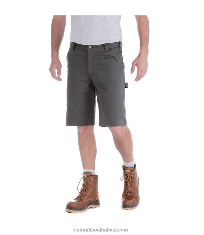 Men Shadow 6D80X152 Carhartt Rugged Flex Relaxed Fit Canvas Utility Work Short