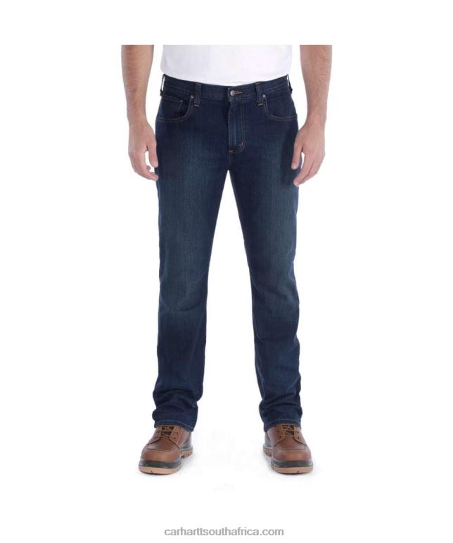 Men Erie 6D80X71 Carhartt Rugged Flex Slim Fit 5-Pocket Tapered Jean