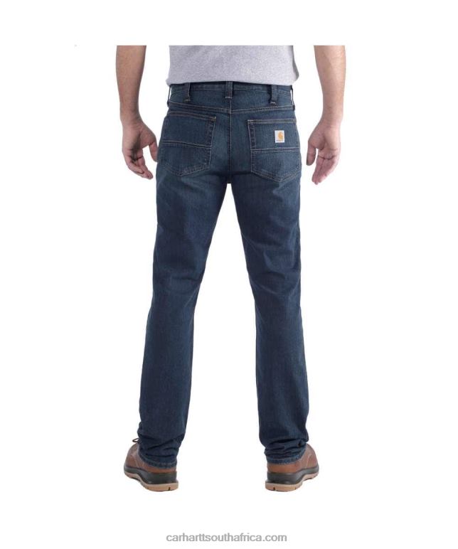 Men Erie 6D80X71 Carhartt Rugged Flex Slim Fit 5-Pocket Tapered Jean
