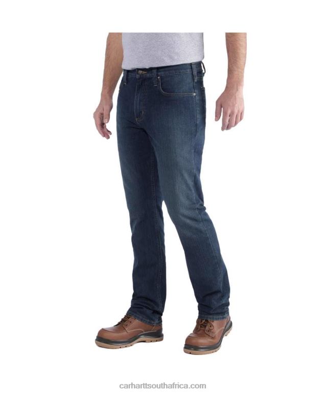 Men Erie 6D80X71 Carhartt Rugged Flex Slim Fit 5-Pocket Tapered Jean