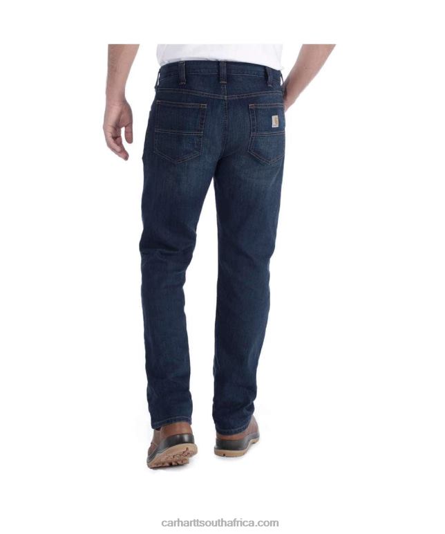Men Erie 6D80X71 Carhartt Rugged Flex Slim Fit 5-Pocket Tapered Jean