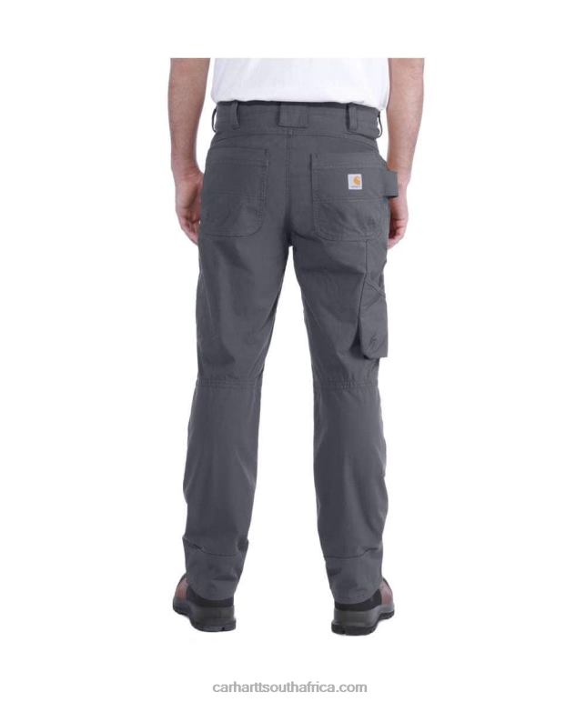 Men Shadow 6D80X72 Carhartt Steel Rugged Flex Relaxed Fit Double-Front Utility Multi-Pocket Work Pant