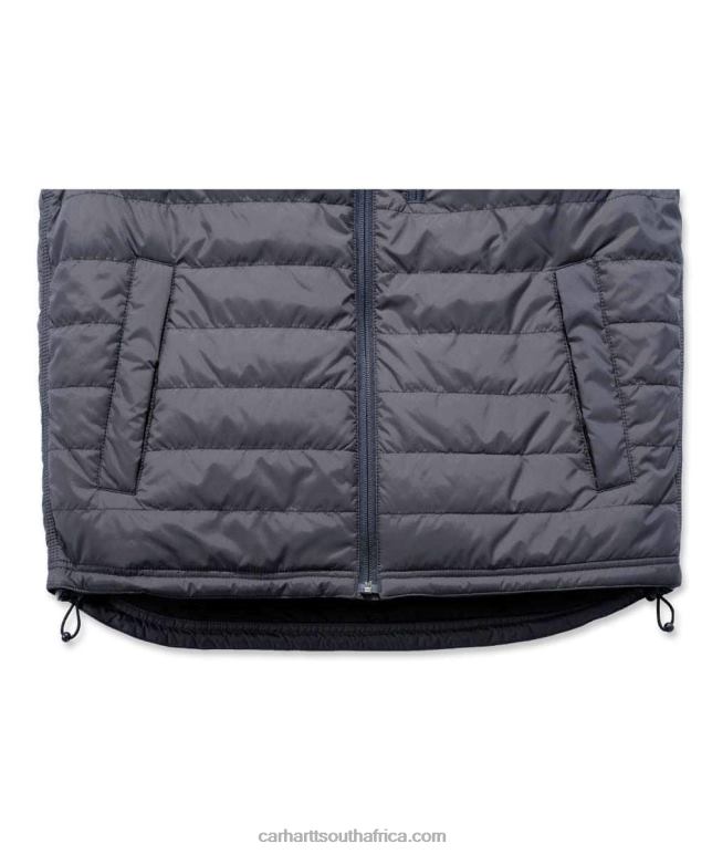 Men Black 6D80X104 Carhartt Rain Defender Relaxed Fit Lightweight Insulated Vest