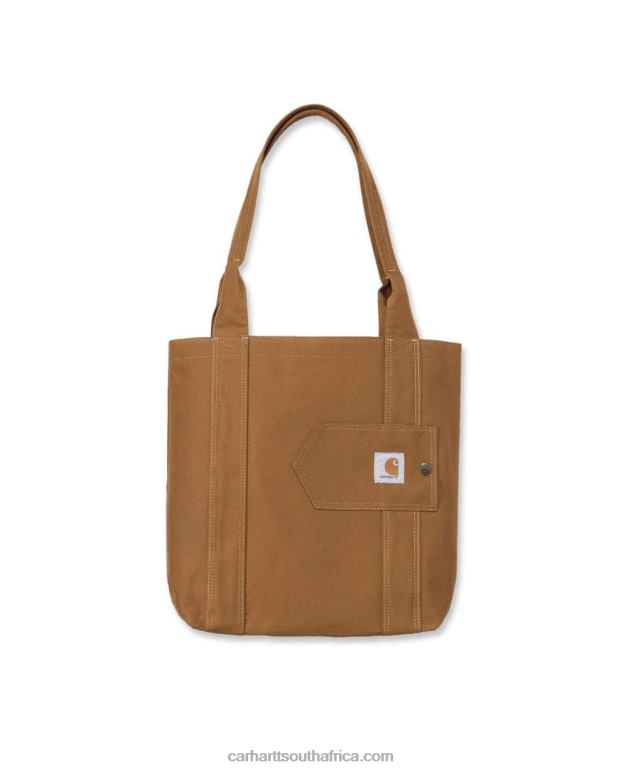 Women Carhartt Brown 6D80X231 Carhartt Essentials Tote
