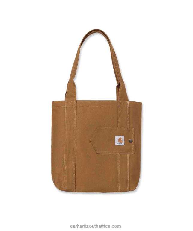 Women Carhartt Brown 6D80X231 Carhartt Essentials Tote