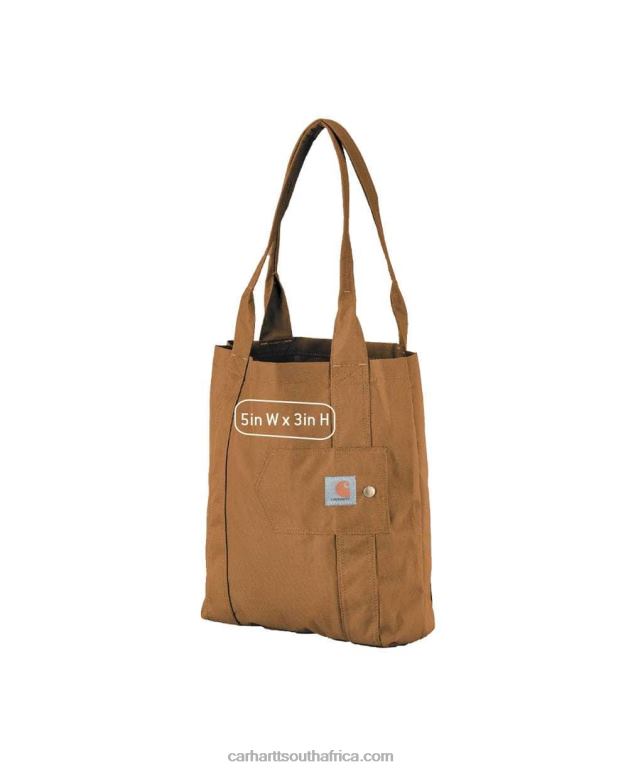 Women Carhartt Brown 6D80X231 Carhartt Essentials Tote