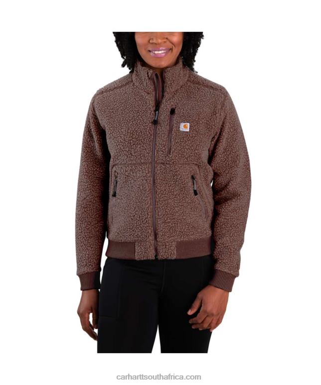 Women Black 6D80X207 Carhartt Fleece Jacket
