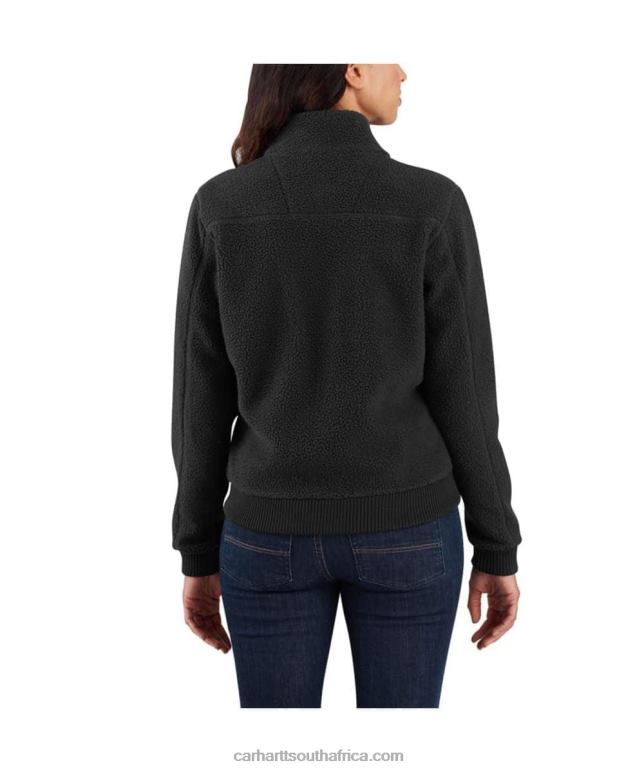 Women Black 6D80X207 Carhartt Fleece Jacket