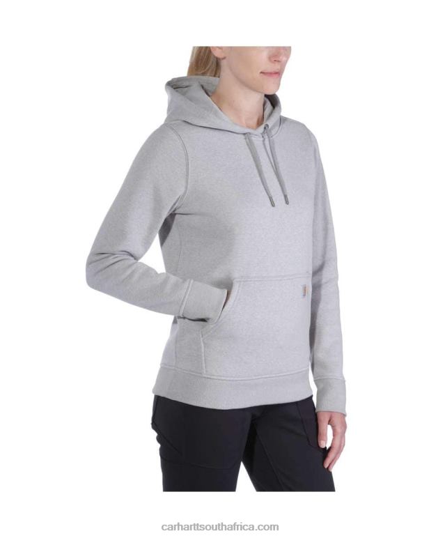 Women Black 6D80X209 Carhartt Relaxed Fit Midweight Sweatshirt