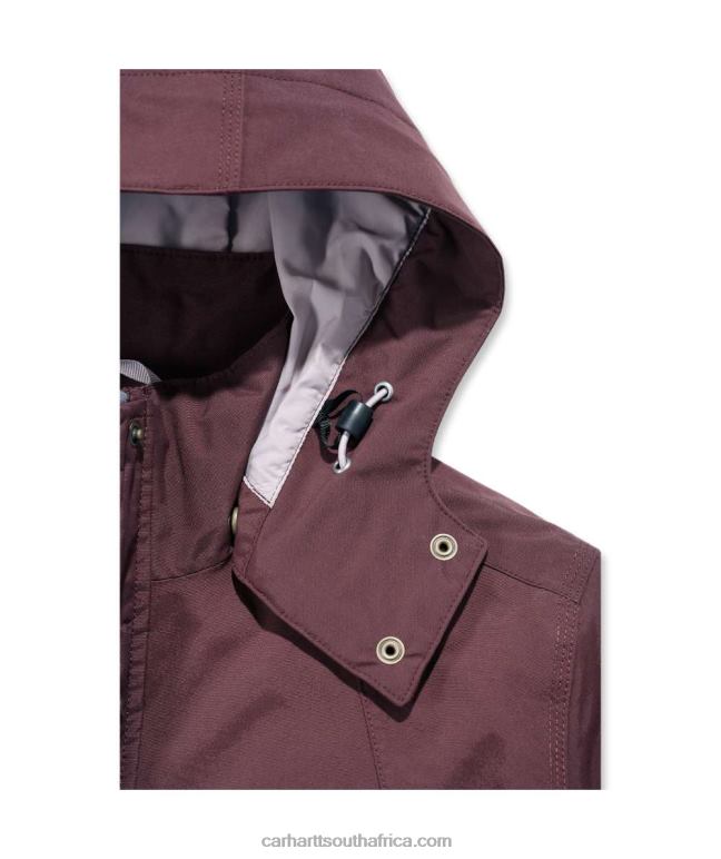 Women Black 6D80X193 Carhartt Storm Defender Relaxed Fit Heavyweight Jacket