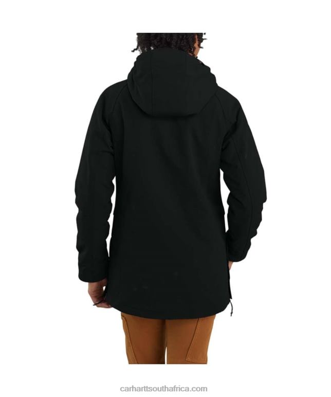 Women Black 6D80X194 Carhartt Super Dux Relaxed Fit Insulated Traditional Coat
