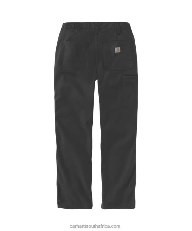 Women Black 6D80X200 Carhartt Rugged Professional Series Rugged Flex Loose Fit Canvas Work Pant