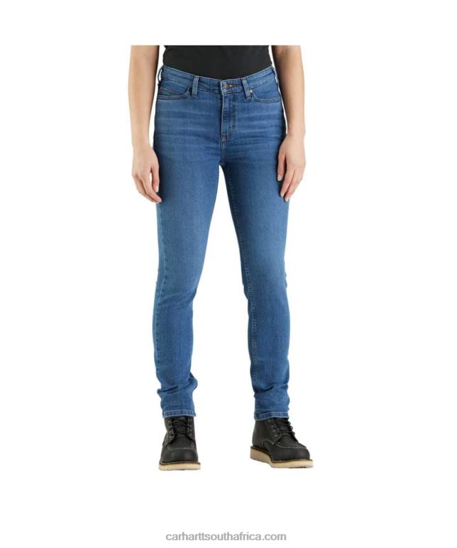 Women Hazel 6D80X199 Carhartt Rugged Flex Slim Fit Tapered Jean