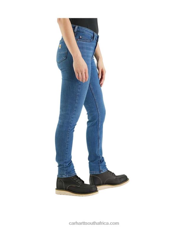 Women Hazel 6D80X199 Carhartt Rugged Flex Slim Fit Tapered Jean