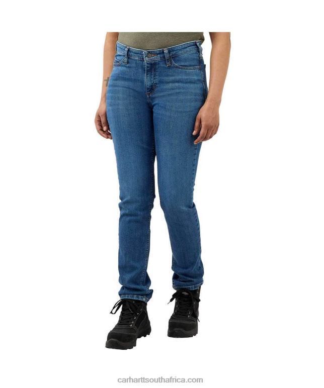 Women Hazel 6D80X199 Carhartt Rugged Flex Slim Fit Tapered Jean