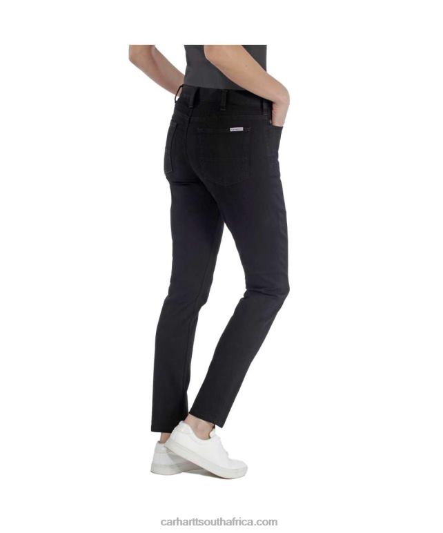 Women Onyx 6D80X203 Carhartt Rugged Flex Slim Fit Jean